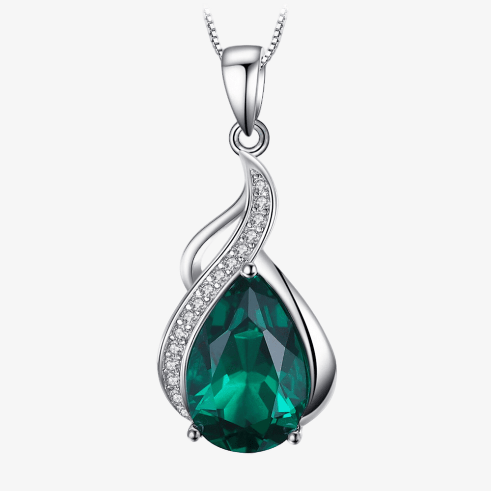 Colar Prata 925 - Nano Emerald